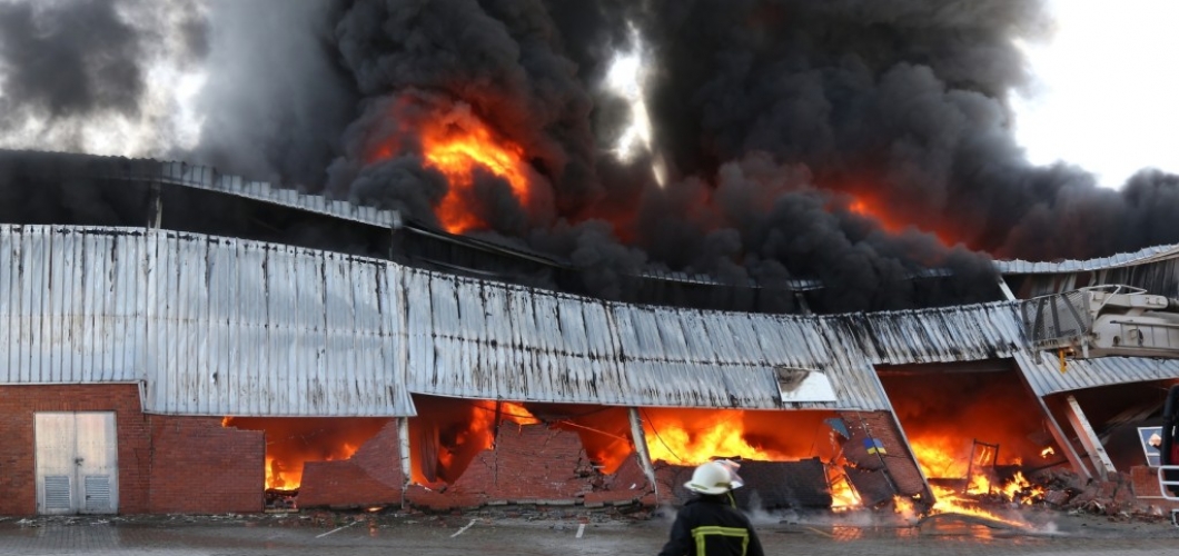 Fire Disaster in Warehouse